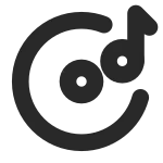 Music Album SVG Icon